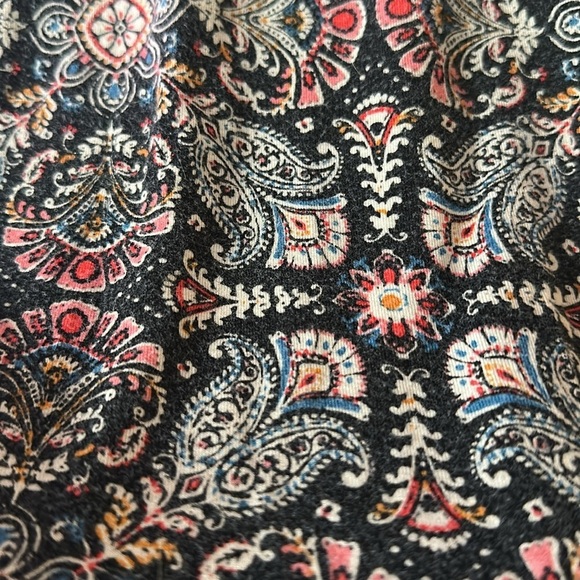 LILY MORGAN | Patterned 3/4 Long Sleeve Dress - Picture 5 of 8